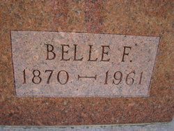 Frances Laura Belle “Belle” <I>Beck</I> Sutterfield 