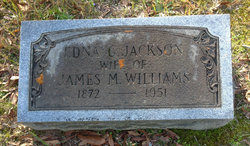 Edna Gaines <I>Jackson</I> Williams 