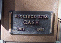 Florence Etta Cash 