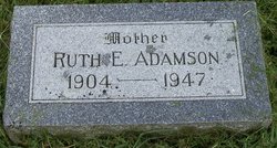 Ruth <I>Lee</I> Adamson 