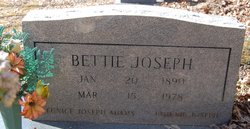 Elizabeth “Bettie” <I>Lewis</I> Joseph 