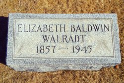 Elizabeth <I>Baldwin</I> Walradt 