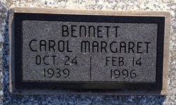 Carol Margaret <I>Allen</I> Bennett 