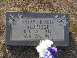 Willard Hayden Aldridge 
