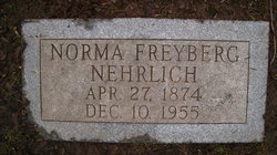 Norma Babette Elizabetha <I>Freyberg</I> Nehrlich 