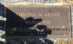 Virginia M Adams 