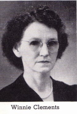 Winnie Mae <I>Stansell</I> Clements 