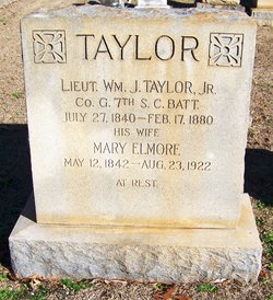 Mary Elizabeth “Minnie” <I>Elmore</I> Taylor 