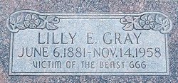 Lilly Edith <I>Gray</I> Gray 
