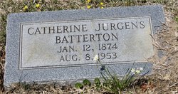 Catherine <I>Jurgens</I> Batterton 