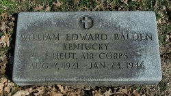 William Edward Balden 