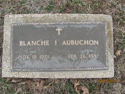 Blanche I. <I>Rawson</I> AuBuchon 
