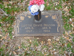 Lottie <I>Davis</I> Beeson 
