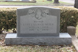 Ethel Eunice <I>Evans</I> Meier 