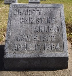 Charity Christine “Charlotte” <I>Geer</I> Ankeny 