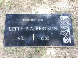 Letty Pearl <I>Clark</I> Albertson 