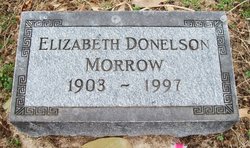 Elizabeth <I>Donelson</I> Morrow 