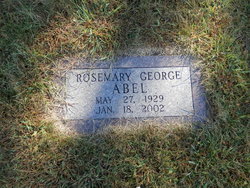 Rosemary George Abel 