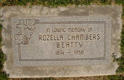 Rozella Mae <I>Chambers</I> Beatty 