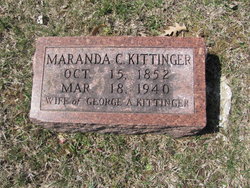 Maranda C. “Rannie” <I>Kirtley</I> Kittinger 