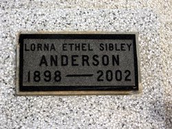 Lorna Ethel <I>Sibley</I> Anderson 