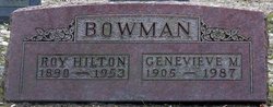 Roy Hilton Bowman 