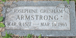 Josephine <I>Gresham</I> Armstrong 
