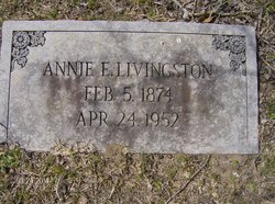 Annie Elizabeth <I>Ashe</I> Livingston 