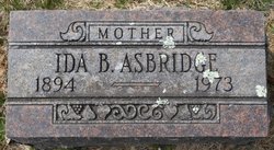 Ida Belle <I>Ward</I> Asbridge 