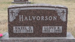 Hazel Olive <I>Johnson</I> Halvorson 
