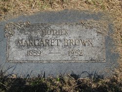 Margaret Elmira “Maggie” <I>Garriott</I> Brown 