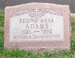 Regina Anna Adams 