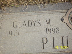 Gladys M. <I>Patterson</I> Plunkett 