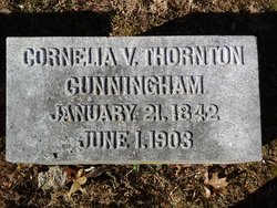 Cornelia Virginia <I>Thornton</I> Cunningham 