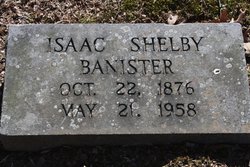 Isaac Shelby “Ike” Banister 