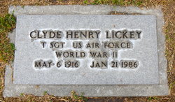 Clyde Henry Lickey 