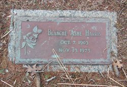 Blanche Frances <I>Ashe</I> Harris 