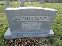 Walter D Montgomery 
