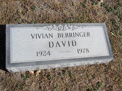 Vivian <I>Berringer</I> David 
