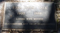 Edna <I>Lipshy</I> Zale 