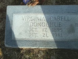 Virginia <I>Cabell</I> Donoghue 