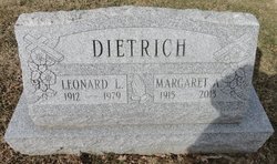 Margaret A <I>Huselton</I> Dietrich 