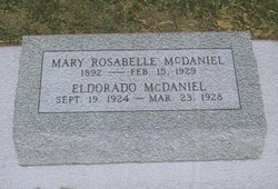 Mary Rosabelle “Rosie” <I>Yocham</I> McDaniel 