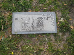 Bernice Inez <I>Boldin</I> McMenemy 