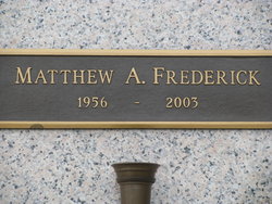 Matthew Allen Frederick 