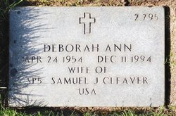 Deborah Ann Cleaver 