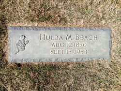 Hulda M. <I>Eldridge</I> Beach 
