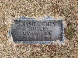 Cassie <I>Jones</I> Hulsey 
