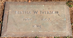 Bertha W Iverson 