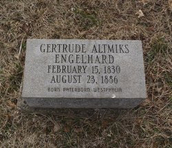 Gertrude Catherine <I>Altmiks</I> Engelhard 